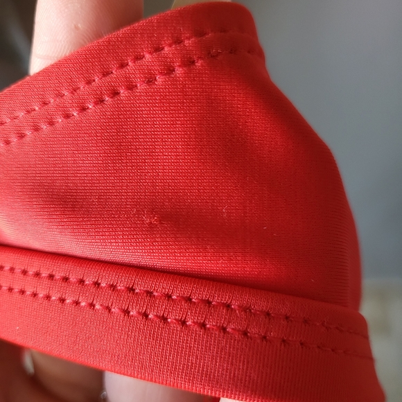 Red High Waisted Bikini with Removable Straps Size Small - Picture 11 of 11